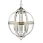 Heritage - Polished Nickel & Glass Globe