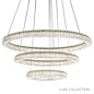 Ice Crystal - Triple Hoop LED Crystal Feature Light