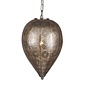 Tapered Moroccan Pendant - Shiny Nickel
