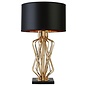 Evan - Modern Marble & Gold Table Lamp