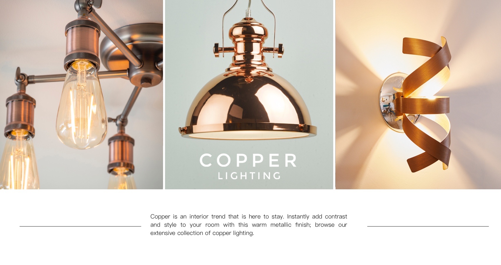 Copper Lighting