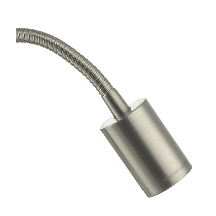 Flexi - Hotel - Gooseneck LED Reading Wall Light - Satin Nickel