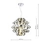 Eagle - Modern Statement LED Ceiling Light -Chrome