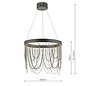 Roe - Chain & Beaded LED Feature Light