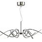 Tetras - 6 Light LED Pendant - Polished Chrome