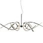 Tetras - 6 Light LED Pendant - Polished Chrome