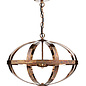 Dappled Copper Cage Feature Pendant