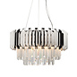 Caletta - Crystal Prism & Nickel Grand Chandelier