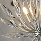 Rianna - Champagne Finished Clear Crystal Glass Feature Light