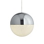 Keln - LED Globe - Polished Chrome & Crushed Ice Sparkle