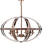 Industrial Copper Cage - Large Oversized Feature Light