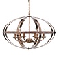 Industrial Copper Cage - Large Oversized Feature Light