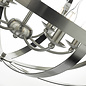 Industrial Satin Chrome Cage - Large Oversized Feature Light