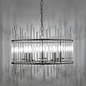 Olax - 5 Light Glass Rod Feature Light - Polished Nickel