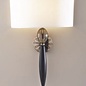 Contour Classic Wall Light - David Hunt - White Silk Shade