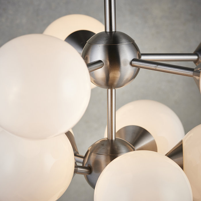 Arne - Mid Century Feature Light - Satin Nickel