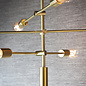 Jenny - Mid Century Sputnik Brass Feature Pendant