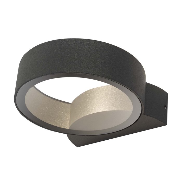 Reo - Modern Ring Outdoor LED Wall Light - Anthracite