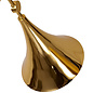 Swing - Musical Trombone  Semi-Flush Ceiling Light - Polished Gold Plating