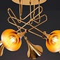 Swing - Musical Trombone  Semi-Flush Ceiling Light - Polished Gold Plating