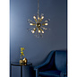 Mera - Satin Brass Modern Crystal Sputnik Feature Light