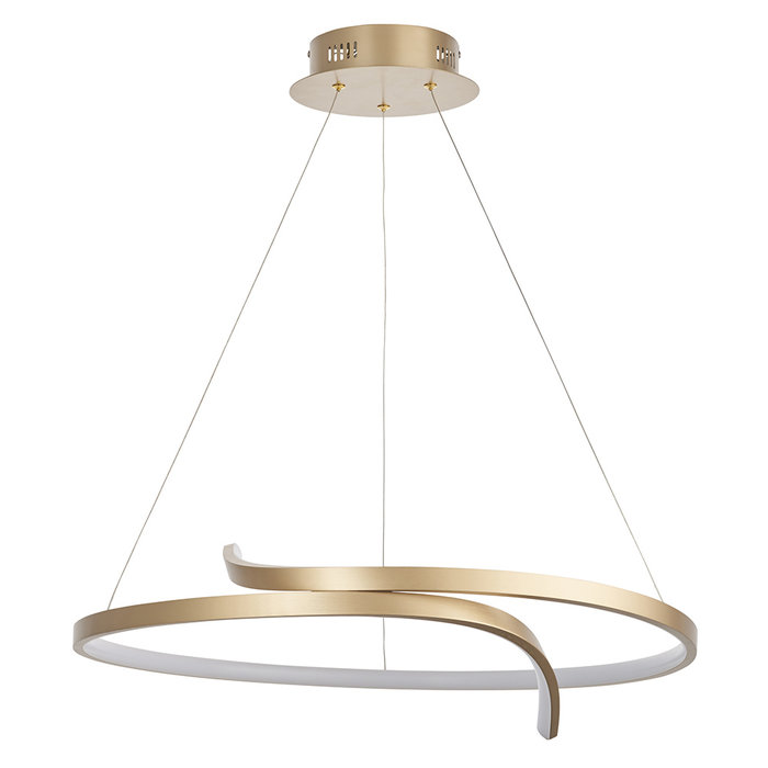 Raphael - Gold Band Minimalist Statement LED Light