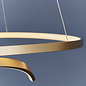 Raphael - Gold Band Minimalist Statement LED Light