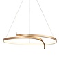 Raphael - Gold Band Minimalist Statement LED Light