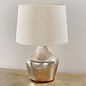 Meteor - Hammered Pearl Ombre Foil Table Lamp