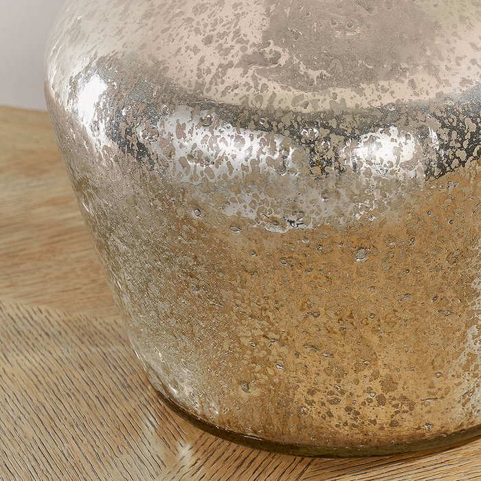 Meteor - Hammered Pearl Ombre Foil Table Lamp