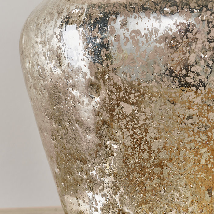 Meteor - Hammered Pearl Ombre Foil Table Lamp