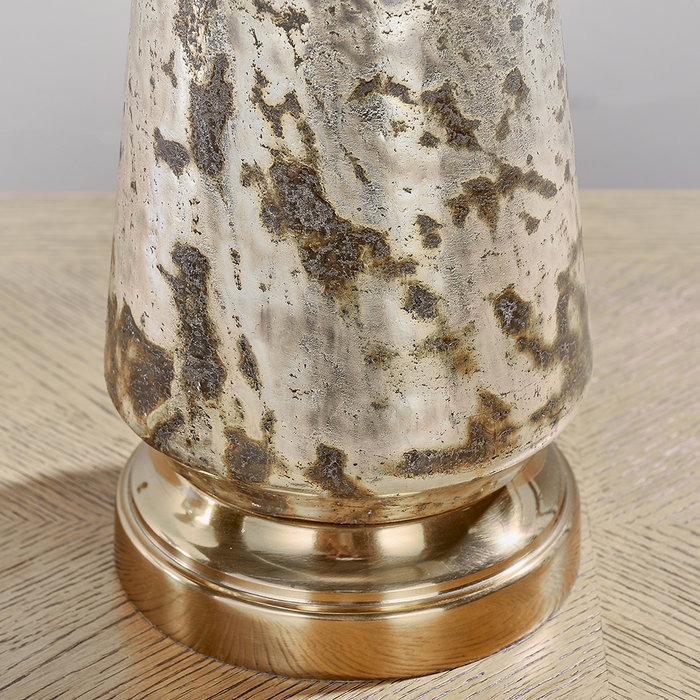 Vesuvius - Hammered Volcano Ombre Foil Table Lamp