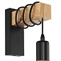 Boulton - Wooden Industrial Wall Light