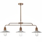 Farmhouse Bar Kitchen Dining Pendant - Brushed Copper