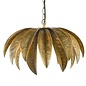 Kara - Palm Tree Antique Gold Feature Pendant