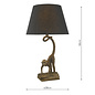 Wayne - Bronze Monkey Table Lamp