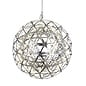 Firework -  Contemporary Chrome LED Sphere Feature Light - Large