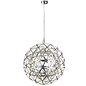 Firework -  Contemporary Chrome LED Sphere Feature Light - Large