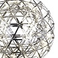 Firework -  Contemporary Chrome LED Sphere Feature Light - Large