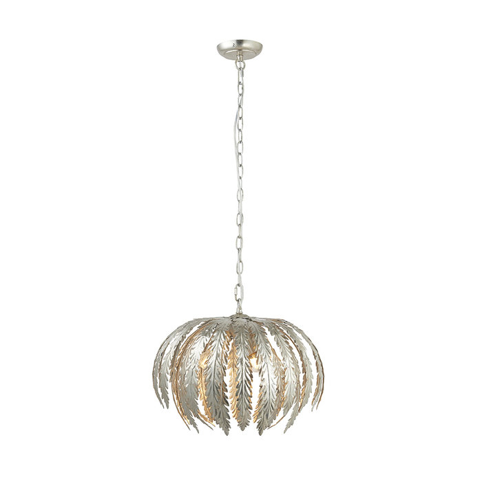 Flora - Silver Leaf Ceiling Light