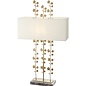 Eucalyptus - Large Solid Brass Leaf Table Lamp