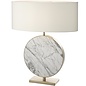 Disc - Marble Disc Feature Table Lamp