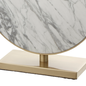 Disc - Marble Disc Feature Table Lamp