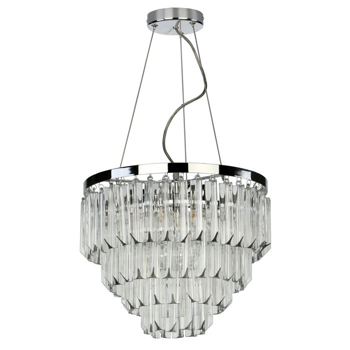 Prism - Modern Art Deco Tiered Crystal Chandelier