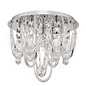 Rosanne - Crystal Curves Flush Ceiling Light