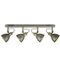 Croft - 4 Bar Spotlight Vintage Ceiling Fitting