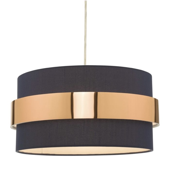 Sash - Modern Navy & Copper Easy Fit Shade