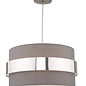 Sash - Modern Grey & Chrome Easy Fit Shade