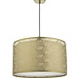 Munro  - Geometric Gold Drum Easy Fit Shade