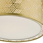 Munro  - Geometric Gold Drum Easy Fit Shade